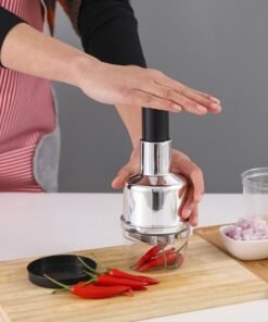 Clap Knife Multi-function Garlic Cutter Vegetable Cutter Manual Clap Knife Kitchen Supplies Household Stainless Steel Smashing Garlic Artifact