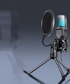 Clear Full RGB Capacitor Esports Gaming Desktop Microphone Computer Microphone