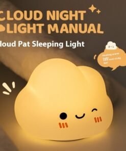 Cloud Silicone Pat Lamp Bedside Ambience Light