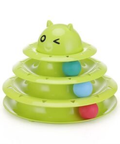 Color Cat Toy Cat Toy Three-layer Round