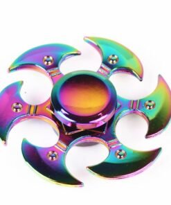 Colorful Alloy Fidget Spinner Electroplating Toy