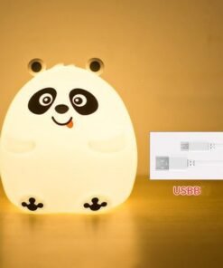 Colorful Bear Silicone Night Light Bedroom Bedside