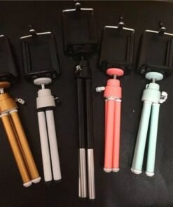 Compatible with Apple, Colorful digital camera Tripod stand Mini mobile phone stand Desktop photography Live selfie network red stand