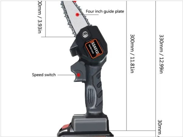 Cordless Mini Chainsaw - الصورة 4