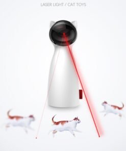 Creative Cat Pet LED Laser Funny Toy Smart Automatic Cat Exercise Training Entertaining Toy