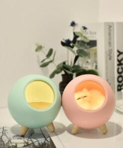 Creative Cute Cat House Atmosphere Table Lamp