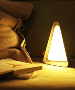 Creative Flip Led Night Light USB Chargeable Gravity Sensor Sleeping Lamp Adjustable Atmosphere Desk Lamp Bedroom Decoration