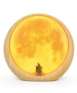 Creative Hidden Moon Light Bedroom Scene Atmosphere