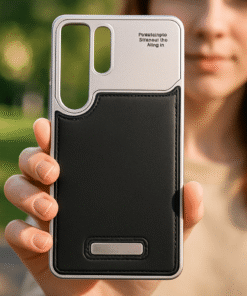 Creative Leather Patch Phone Case
