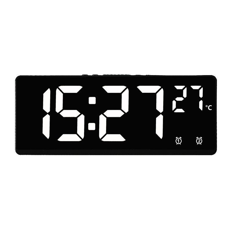 Creative Multi-functional Electronic Clock Simple Large Screen Clock Multi-group Alarm - الصورة 3