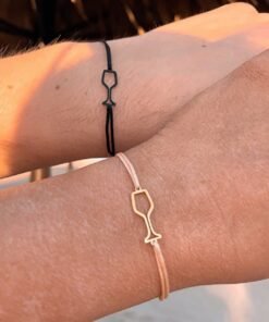 Creative Stainless Steel Champagne Woven Bracelet Adjustable