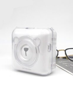Crystal Protective Case Thermal Printer Colorful Protective Case