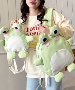 Cute Cute Cartoon Frog Backpack
