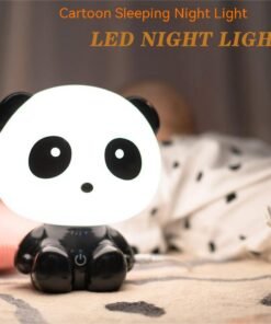Cute Panda Touch Dimming Night Light Bedroom Bedside Light