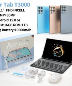 تابلت AirTab T3000 10.1" مزود بكيبورد وماوس وقلم  ضمان 6 شهور + سماعة هدية