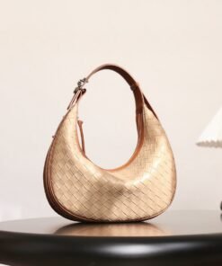 Design Niche Genuine Leather Bag Women's Woven