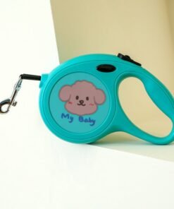 Dog Leash 5m Cartoon Tractable Leash