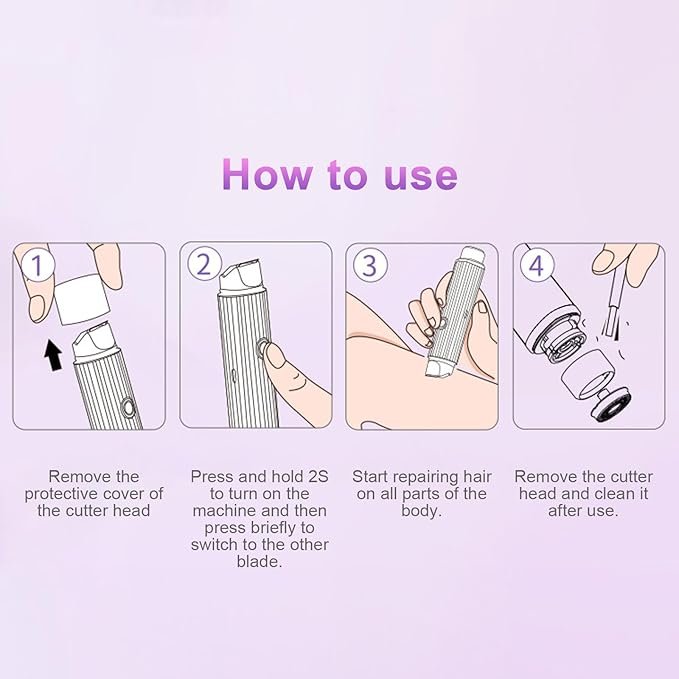 Double Head Electric Shaver - الصورة 4