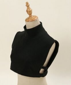 Dralon Detachable Collar White Women's Fashion Soft