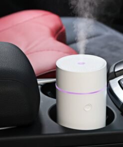Dropshipping Car Diffuser Aroma Ultrasonic Water Mist Humidifier Lighting Oils Diffuser Car Aroma Diffuer Humidifier
