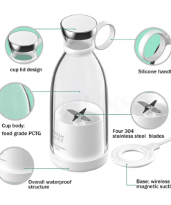 Portable Wireless Charging Blender  عصارة محمولة