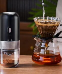 Electric Ceramic Coffee Grinder USB Charging Portable Outdoor Coffee Grinder