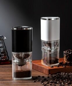 Electric Coffee Grinder Coffee Bean Grinder Cafe Automatic Portable USB Rechargeable Food Crusher For Drip Coffee Kitchen Gadgets