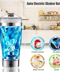 Electric Protein Shake Stirrer USB Shake Bottle Milk Coffee Blender Kettle Sports And Fitness Charging Electric Shaker Cup