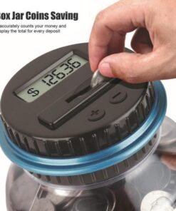 Electronic Digital Counting Coin Money Saving Box