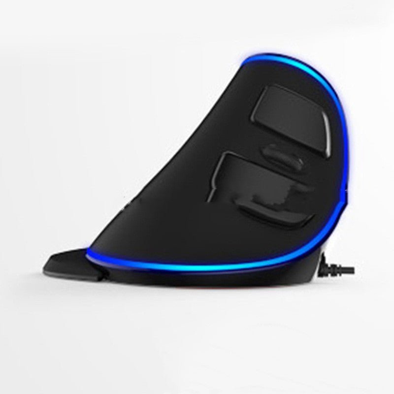 Ergonomics Vertical Gaming Mouse 6 Buttons Wired Wireless Right Hand Mice for PC Laptop Computer - الصورة 3