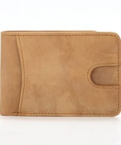 European and American RFID Men's Leather Wallet