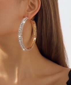 European And American Style Simple Big Ear Ring Women