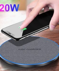 Fabric Disc Wireless Charger 20W Fast Charge