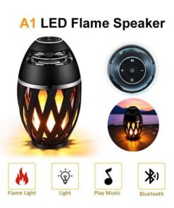 Flight-carrying Flame Bluetooth Speaker Box Home Decoration