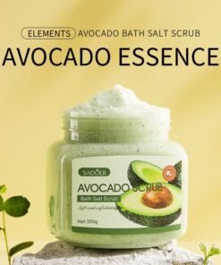 Fruit Bath Salt Scrub Cream Exfoliating Body Care