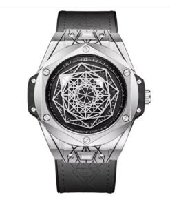 Geometric Metallic Watch
