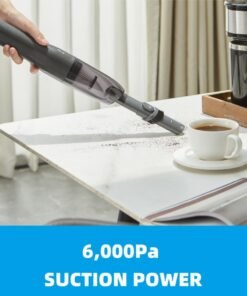 Handheld Vacuum & Air Duster &   3 In 1,Brigii Crevice Vacuum,Cordless Mini Vacuum,3 Kinds Of Crevice Nozzles,Lightweight 1lbs,USB Rechargeable-M1
