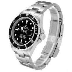 ساعة Rolex Black Stainless Steel