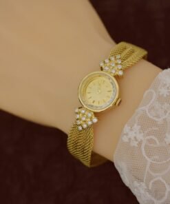 Jewelry Vintage Watches Kaleidoscope Diamond Quartz Women's Watch