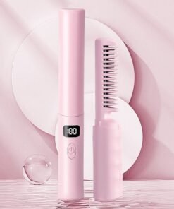 LCD Charging Portable Straight Comb