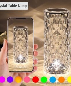 LED Crystal Table Lamp