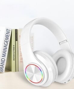 LED Wireless Bluetooth Headphones Gaming Headsets Sport Earphone With Support TF Card Colorful Breathing Lights