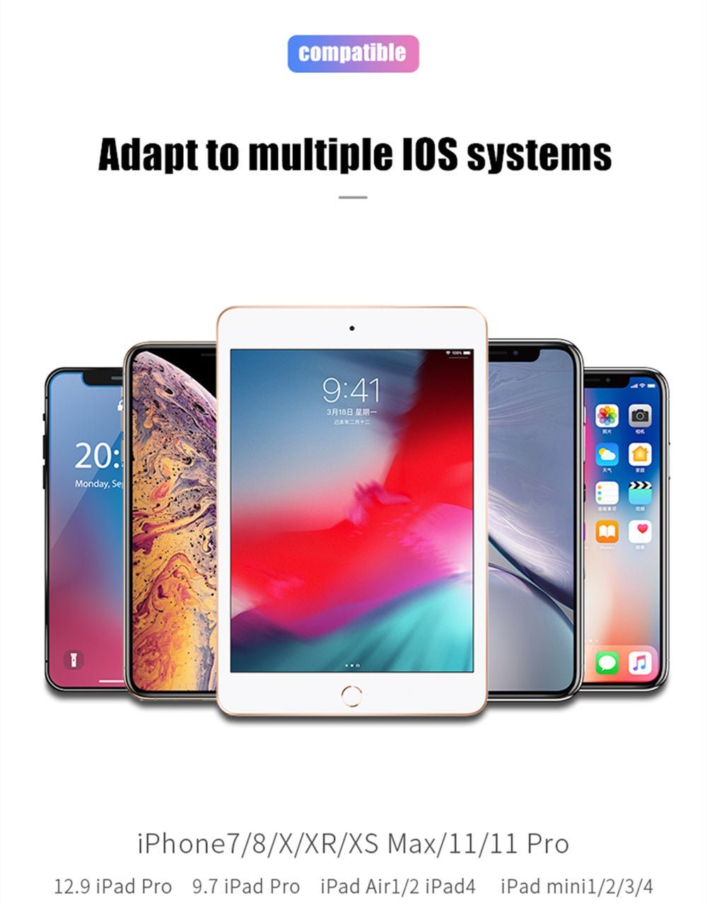 Lightning to HDMI HD Display With Same Screen Cable - الصورة 2