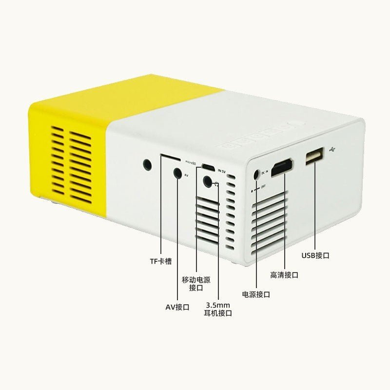 Meer Mini Projector YG-300 - الصورة 5