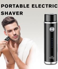 Mini Electric Shaver Portable Car Rechargeable Shaver