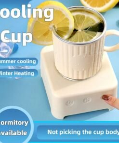Mini Quick Cooling Cup Beer Beverage Rapid Refrigeration Ice Maker Machine Cold Drink Heating Home Dormitory Food Grade 400ml Kitchen Gadgets