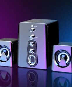 Mini USB 2.1 Speaker Wired Combination High Audio Heavy Bass Music Subwoofer Mobile Phone