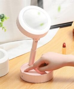 Mirror Folding Fan Light