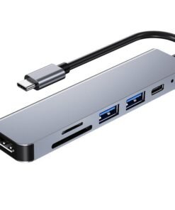 Multi Function Dock 4k Hd Usb Notebook 6 In 1