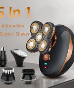 Multifunction 4D Electric Shaver 5 In 1 Men's Razor Beard Shaving Machine Trimmer Clipper Hair Cutting Removal Machine Barber